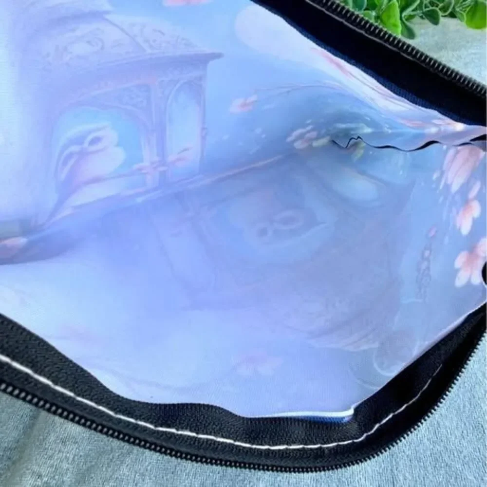 Owl Lantern Cosmetic Bag | Makeup Pouch | Cottagecore | Woodland | Floral